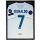 Real Madrid Cristiano Ronaldo Jersey Framed, Cristiano Ronaldo Shirt Framed