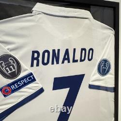 Real Madrid Cristiano Ronaldo Jersey Framed, Cristiano Ronaldo Shirt Framed