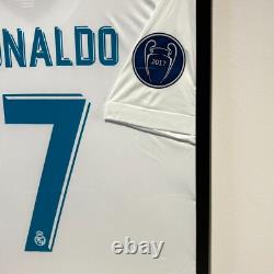 Real Madrid Cristiano Ronaldo Jersey Framed, Cristiano Ronaldo Shirt Framed