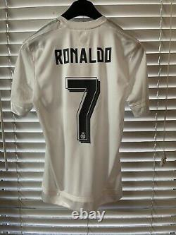 Real Madrid Cristiano Ronaldo Liga Player Issue Adizero Jersey Shirt