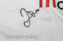 Real Madrid David Beckham Hand Signed Jersey Unframed + Photo Proof & C. O. A