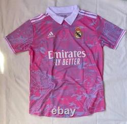 Real Madrid Dragon Pink Football jersey / 3d logo