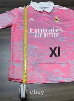 Real Madrid Dragon Pink Football jersey / 3d logo