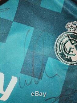 Real Madrid FC Team Signed Jersey 2017/2018 Edition with Certificate (COA)