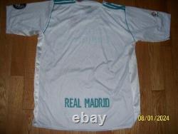 Real Madrid FIFA 2018 Fly Emirates Soccer/Football Jersey Size 3XL adidas