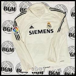 Real Madrid Farewell Zidane Jersey Match Worn Issued Shirt MatchWorn Adidas XL