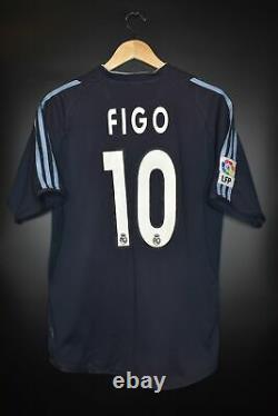 Real Madrid Figo 2004-2005 Original Away Jersey Size M (very Good)