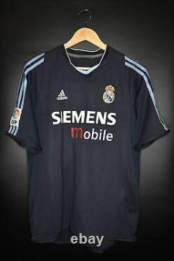 Real Madrid Figo 2004-2005 Original Away Jersey Size M (very Good)