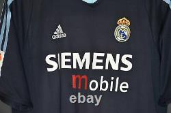 Real Madrid Figo 2004-2005 Original Away Jersey Size M (very Good)