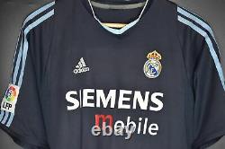 Real Madrid Figo 2004-2005 Original Away Jersey Size M (very Good)