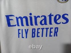 Real Madrid Football Club 2021/2022 Home Shirt Adidas Soccer Jersey Size M