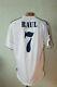 Real Madrid Football Shirt Jersey Camiseta Soccer 2003 2004 Home Size M #7 Raul