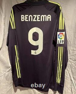 Real Madrid Formotion Benzema authentic player issue jersey
