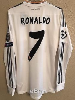 Real Madrid Formotion Ronaldo CLPlayer Issue Shirt Match UnWorn Jersey Spain