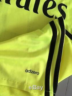 Real Madrid GK Goalkeeper Match worn shirt jersey maglia maillot Navas adizero