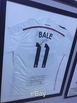 Real Madrid Gareth BALE signed jersey 14/15 season with COA
