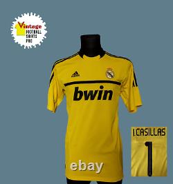 Real Madrid Goalkeeper Football Shirt 2011 2012 #1 Iker Casillas Size L VFSPro