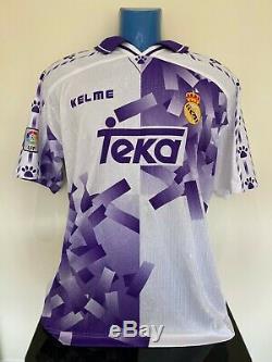 Real Madrid, Holland SEEDORF 1996/97 Away Football Shirt (L) Soccer Jersey