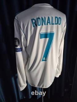 Real Madrid Home 17/18 Climacool L/S Cristiano Ronaldo