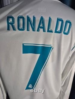 Real Madrid Home 17/18 Climacool L/S Cristiano Ronaldo