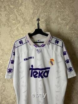 Real Madrid Home 1994 1995 1996 KELME Jersey Vintage Men's Size Large
