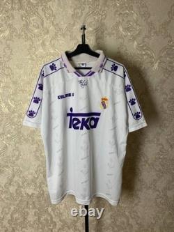 Real Madrid Home 1994 1995 1996 KELME Jersey Vintage Men's Size Large