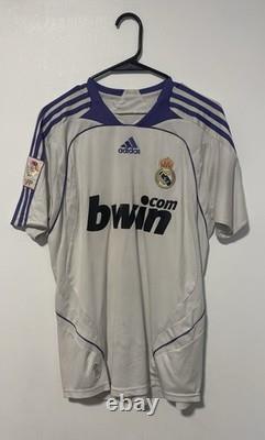 Real Madrid Home 2007/08 Robinho #10 (XL)