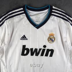 Real Madrid Home 2012 Ronaldo #7 Soccer Jersey Mens Size L Large White