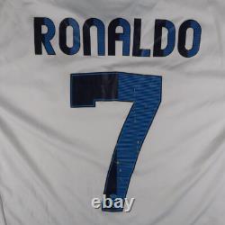 Real Madrid Home 2012 Ronaldo #7 Soccer Jersey Mens Size L Large White