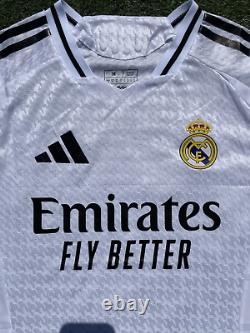 Real Madrid Home 24/25 Men's Medium Long Sleeve Jersey