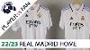 Real Madrid Home Jersey 22 23 Player Version Vs Fan Version