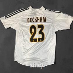 Real Madrid Home Kit 2004/05 Medium Adidas David Beckham