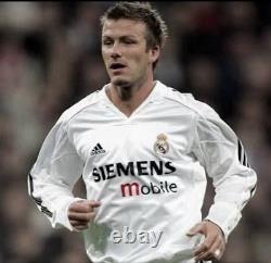 Real Madrid Home Kit 2004/05 Medium Adidas David Beckham