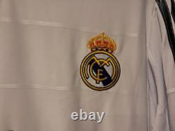 Real Madrid Home L/S Shirt Jersey 2013/2014 No. 14 Alonso XL