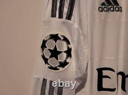 Real Madrid Home L/S Shirt Jersey 2013/2014 No. 14 Alonso XL