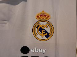 Real Madrid Home L/S UCL Shirt Jersey 2011/2012 No. 7 Ronaldo 2XL