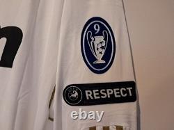 Real Madrid Home L/S UCL Shirt Jersey 2011/2012 No. 7 Ronaldo 2XL