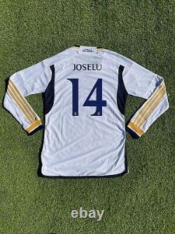 Real Madrid Home Men's Large Long Sleeve Joselu Jersey