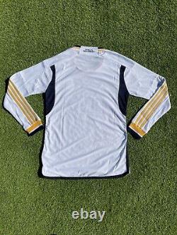 Real Madrid Home Men's Long Sleeve Large Jersey