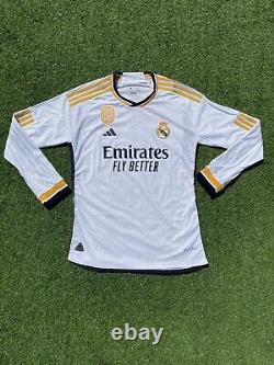 Real Madrid Home Men's Medium Long Sleeve Joselu Jersey