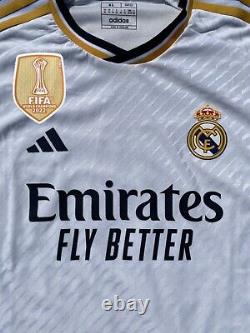 Real Madrid Home Men's XL Long Sleeve Joselu Jersey