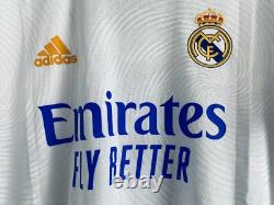 Real Madrid Home Player Issue Shirt Jersey 21/22 UEFA No. 8 Kroos XL