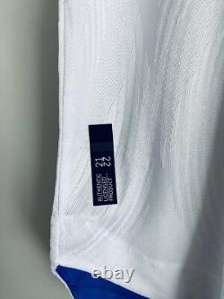 Real Madrid Home Player Issue Shirt Jersey 21/22 UEFA No. 8 Kroos XL