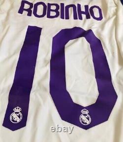 Real Madrid Home Robinho jersey 2007/2008 MEDIUM