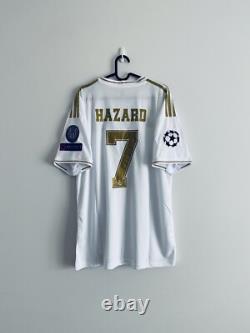 Real Madrid Home Shirt Jersey 19/20 UEFA Version No. 7 Hazard 2XL
