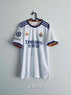 Real Madrid Home Shirt Jersey 21/22 UEFA No. 10 Modric XL