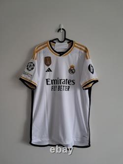 Real Madrid Home Shirt Jersey 23/24 UEFA Version No. 8 Kroos XL