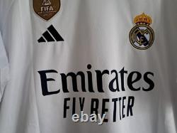 Real Madrid Home Shirt Jersey 23/24 UEFA Version No. 8 Kroos XL