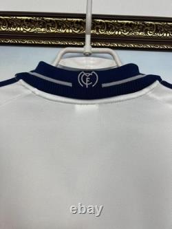 Real Madrid Home football shirt 2000 Soccer Jersey Mens Trikot White Size M
