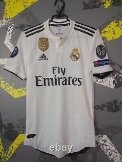 Real Madrid Home football shirt 2018 2019 Adidas Authentic Mens Size XS ig93